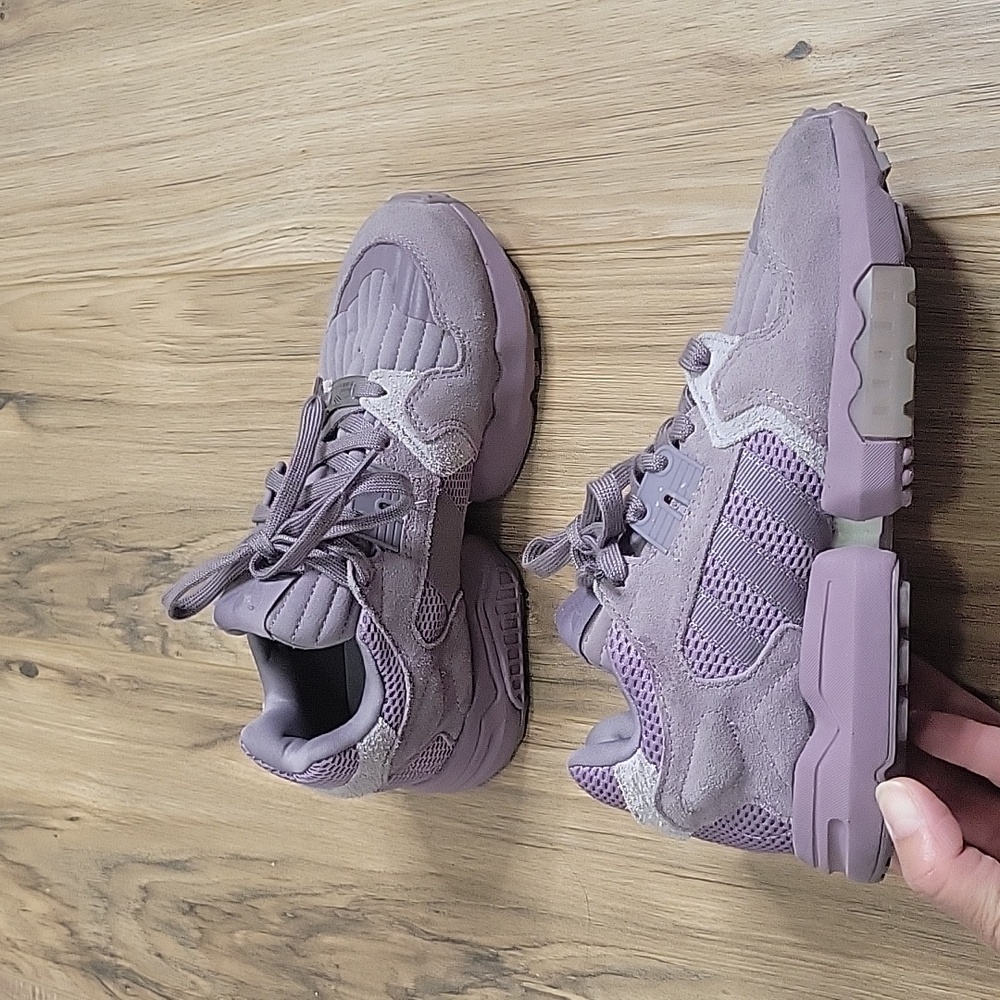 Adidas Torsion Legacy Purple Athletic Sneakers